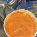 El cooksnap de Alicia Devoto cuando hizo Tarta de espinacas y calabaza.