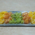 El cooksnap de Lady Marmalade cuando hizo Ensalada ordenada de naranja, tomate y kiwi.