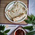 Cooksnap Maisarah Mamat semasa beliau membuat Kuih tepung linungkakap.