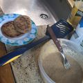 El cooksnap de lucia car cuando hizo Hot-cakes de banana y harina integral 😋⚡.