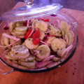spratford's cooksnap of when they made Cucumber and Tomato Salad.