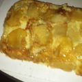 El cooksnap de Alejandra Silva cuando hizo Torta de manzana invertida.