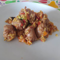 El cooksnap de Jose Luis cuando hizo Arroz con butifarra y verdura.