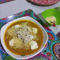 El cooksnap de Maria Lourdes Orozco cuando hizo Crema de auyama.