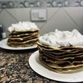 El cooksnap de Estefania Samudio cuando hizo Torta Rogel.