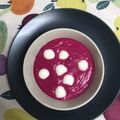 El cooksnap de maruxa cuando hizo Bajo en calorías - Tomate y Remolacha en "Monsieur cuisine connect".