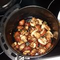 Jen Konarski's cooksnap of when they made Black Pepper Mushroom.