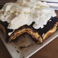 El cooksnap de María Alicia cuando hizo Chocotorta golosa.