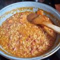 El cooksnap de Almudena Collado cuando hizo Risotto de chorizo y tomate.