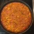 El cooksnap de McRover cuando hizo Arròs (arroz) del senyoret (señorito).