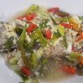 Cooksnap dari Ibrahim Nurandita Isbandiputra untuk resep Kerapu steam bawang putih (grouper garlic steam)
