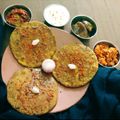 Monali Dattani का कुकस्नैप जब उन्होंने गार्लिक और स्पाइसी मसाला बाजरे की रोटी (Garlic aur spicy masala bajre ki roti recipe in hindi) बनाया था।