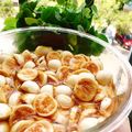 Cooksnap của Pi Ha khi họ làm theo món Cà pháo muối sổi