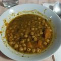 El cooksnap de Angie cuando hizo Guiso de garbanzos con boniato, zanahorias y Espinacas.