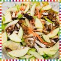 صورة من أمو نة من الكويت 🇰🇼 👩🏻‍🍳، شاركها بعد تجربة وصفة سلطة السبانخ مع البرتقال والتفاح ☺😋