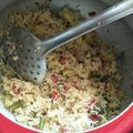 Vanika Agrawal's cooksnap of when they made Mix veg pulao.