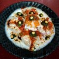 Roli Rastogi का कुकस्नैप जब उन्होंने ब्रेड के दही भल्ला (Bread dahi bhalla recipe in Hindi) बनाया था।