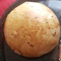 El cooksnap de Sandra Figueroa cuando hizo Pan Dulce Navideño con Frutos Secos.