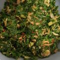 Cooksnap dari Mamalief untuk resep Tumis Daun Singkong Ebi