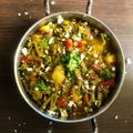 Anita Desai's cooksnap of when they made गवारीची भाजी.