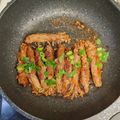 Cooksnap dari Nadhila Hazhiya untuk resep Gyuniku Roll (Enoki Beef Roll)