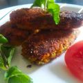 Parul Patel's cooksnap of when they made વેજ સીખ કબાબ.