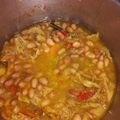 El cooksnap de Marga cuando hizo Judías pintas con repollo.