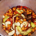 El cooksnap de Nancy Bustos cuando hizo Ponche mexicano.