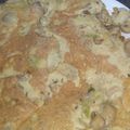 El cooksnap de Merche Ortega cuando hizo Tortilla de champiñones.
