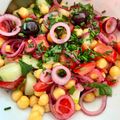 il Mara quando ha preparato Insalata di ceci estiva