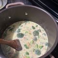 El cooksnap de Isa Ortiz cuando hizo Crema de brócoli estilo panera bread (fácil y delicioso).