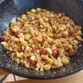El cooksnap de Toni Martín cuando hizo Migas.