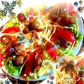 isabel maloum's cooksnap of when they made Halloween Spider Pizza's.