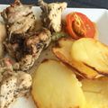 El cooksnap de Mia cuando hizo Pollo al horno con limón y pimientos.