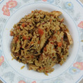 El cooksnap de Pepe López cuando hizo Arroz integral con vegetales y pollo al curry con Quick quinoa & rice.