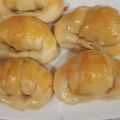 El cooksnap de Andrea Mak cuando hizo Medialunas veganas súper esponjosas, económicas y húmedas!!🥐.