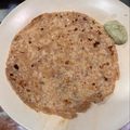 Durreshahwar Khan's cooksnap of when they made Radish Paratha.