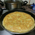 El cooksnap de Patatitabrava cuando hizo Tortilla de patatas de casa.
