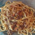 El cooksnap de Silvia Alonso cuando hizo Salsa Bolognesa.