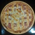nflannery0007's cooksnap of when they made Old Fashioned Strawberry Rhubarb Pie.