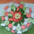 Saroj Shah's cooksnap of when they made મિક્સસલાડ(Mix Salad Recipe in Gujarati).