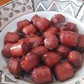 cecil.borres's cooksnap of when they made Jeff and Nessie's Caramelized Hotdog Slices.