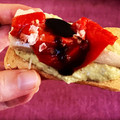 El cooksnap de Cocina con Barbara cuando hizo Crema de piparras.