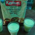 saanvi Agarwal 's cooksnap of when they made Chana Sattu Sharbat.