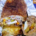 El cooksnap de Beatriz cuando hizo Pan de carne relleno (uruguayo).