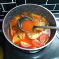 Cooksnap Mohd Saiful Bin Adam semasa beliau membuat Asam Rebus Siakap.