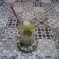 El cooksnap de Lady Marmalade cuando hizo Agua fresca tipo mojito.