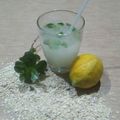 El cooksnap de Lady Marmalade cuando hizo Agua con avena y Limón!!.