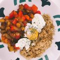 El cooksnap de ana ribera olmedo cuando hizo Quinoa con verduras y huevo.