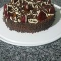El cooksnap de Andre Moreira cuando hizo Torta de chocolate con frutilla super fácil y rica :).